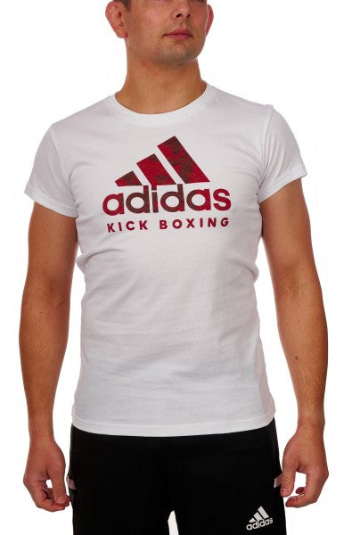 Adidas Kickboxing Basic Cotton T-Shirt Unisex Badge of Sports adiCLTS20KB, The Ultimate Gear for Kickboxing Enthusiasts